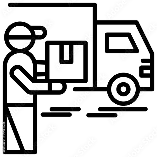 Courier Service Icon