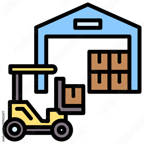 Warehousing Icon
