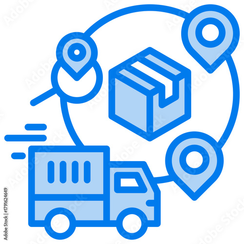 Shipment Tracking Icon