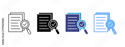 Priority icon set multiple style collection