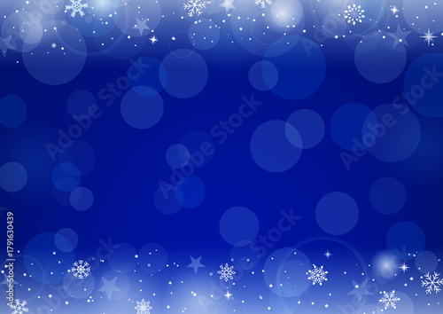 クリスマスのキラキラ背景