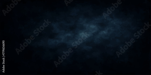 Dark abstract blue background with motion light rays and subtle smoke texture