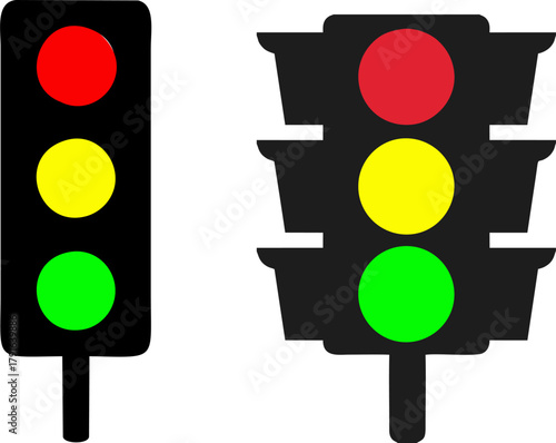 Dual Traffic Light Symbols
