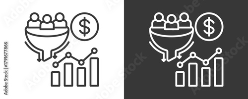 Conversion Icon Set Vector Collection Isolated In Black And White