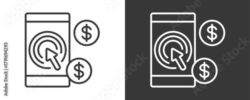 Cpc Icon Set Vector Collection Isolated In Black And White