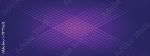 Abstract purple background with intersecting lines creating a modern and dynamic design EPS vector