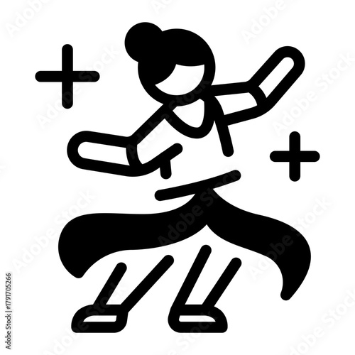 This Bollywood dance icon is suitable for India Culture.