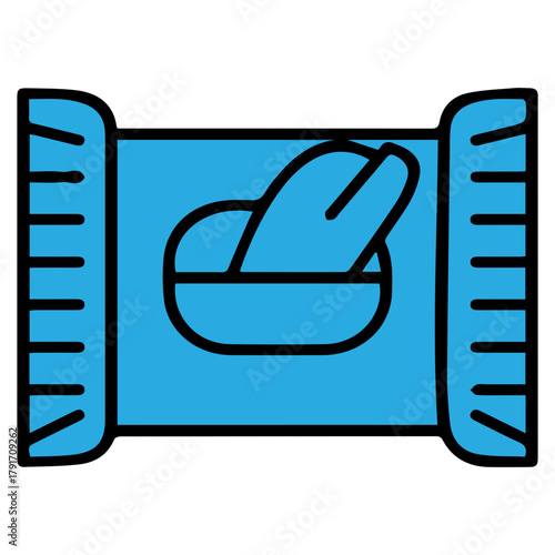 Pistachio snack pack icon