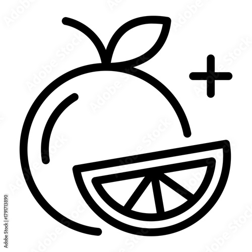 This Orange icon is suitable for Mardi Gras.