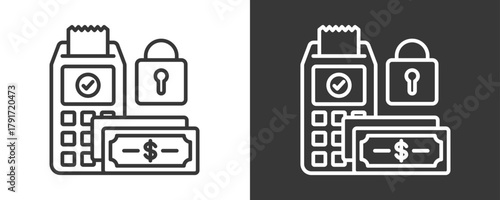 Payment Icon Set Vector Collection Isolated In Black And White