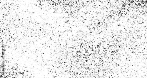 Grunge frame with dust and rough wall texture Speckle grain dot white paper noise texture with distress effect vector illustration pattern background. Dirty or dust film grain speck grit grunge overla