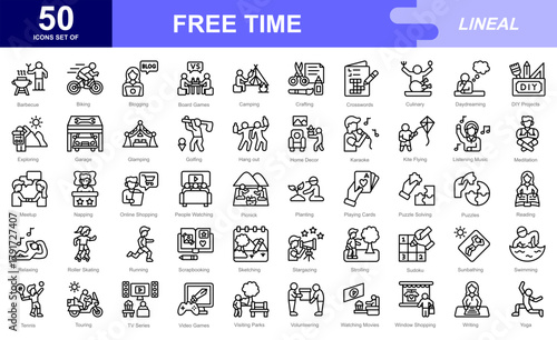 Free Time theme iconset