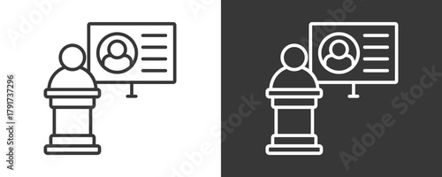 Succession Planning Icon Set Vector Collection Isolated In Black And White