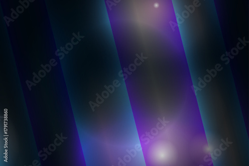 Abstract sphere blue purple gradient light
