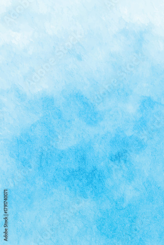 watercolor bright blue North Pole background