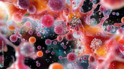 Immersive Hyper-Realistic Portrayal of Infection in Microorganisms