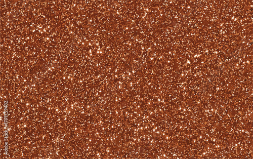Błyszczące tło z drobinkami brokatu w kolorze miedzianym, idealne do projektów graficznych i dekoracji.