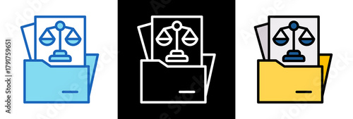 Legal Services triplestyle icon