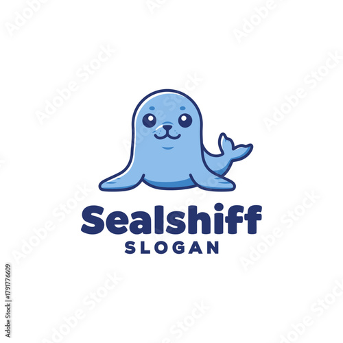 Playful seal pup waves hello adorably