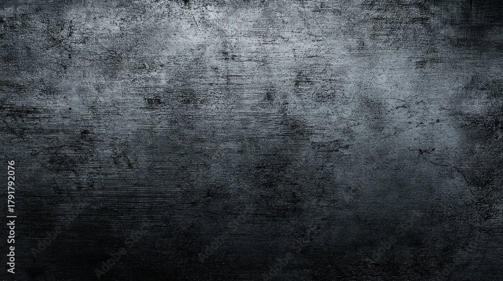 Fototapeta premium A textured, dark surface with a metallic sheen, showcasing subtle variations and patterns that create an industrial feel.