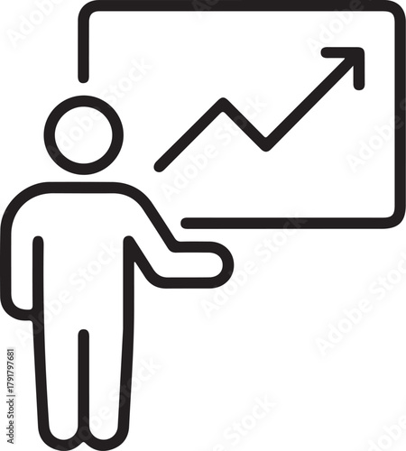 Prospective study icon, a research design type