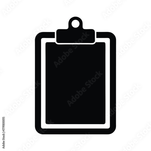 Clipboard Icon Vector Illustration