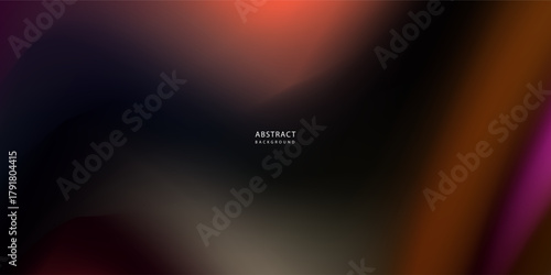 Abstract Colorful Swirl Background With Neon Lights And Smooth Gradient Waves For Creative Design