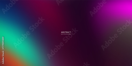 Abstract Colorful Swirl Background With Neon Lights And Smooth Gradient Waves For Creative Design