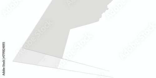 추상적인 기하학적 형태가 공간을 가로질러 부드럽게 펼쳐지며 미래 지향적인 느낌을 전달합니다