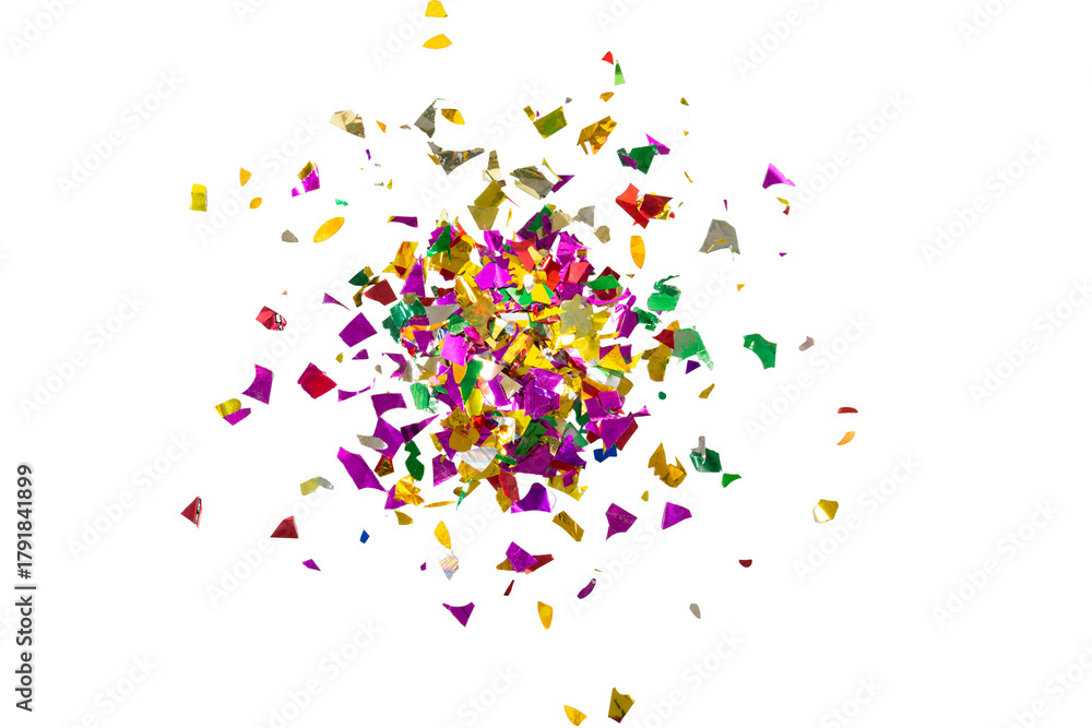 Fototapeta premium Celebration Confetti Scattered Effect