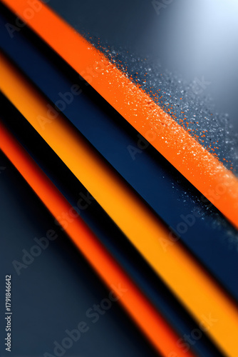 Sports banner background with bold dynamic stripes