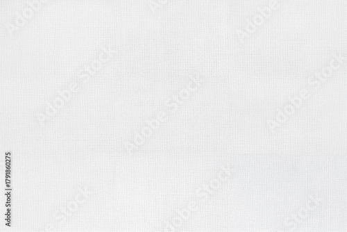White cotton fabric texture background, seamless pattern of natural textile.