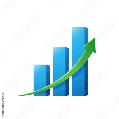 Growth chart rising isolated on transparent background Free Download Growth chart rising isolated on transparent background - GFXLoad