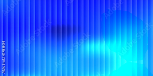 Asphalt blue dark street with smoke. Rays, spotlights light . Empty dark scene with neon light. Eps 10