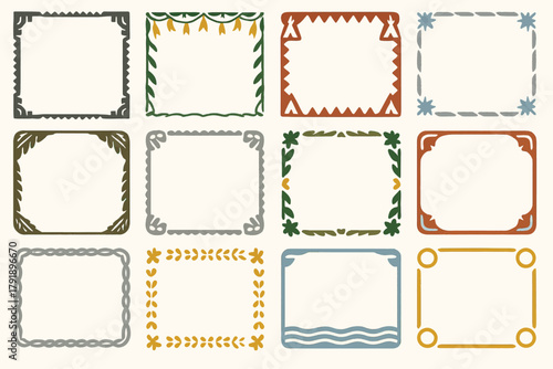 Pienza, Italy Traditional Architectural Frames and Design Elements