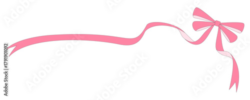 リボンのデコレーション素材、フレーム