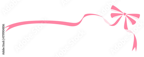 リボンのデコレーション素材、フレーム