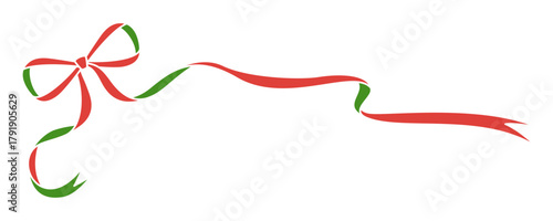 リボンのデコレーション素材、フレーム