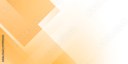 Abstract white and orange background with diamond and rectangles shapes layered. space futuristic design concept.Vectors abstract graphic design banner pattern background template. presentation design