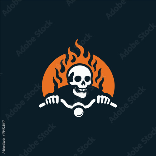 Fire Ghost Riding Logo