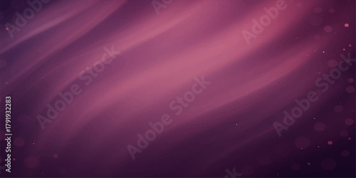 Abstract purple silk textile design with flowing light waves and soft star pattern backdrop