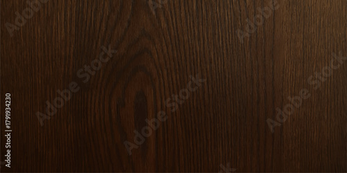Dark brown old wooden surface texture background with natural oak wood grain pattern