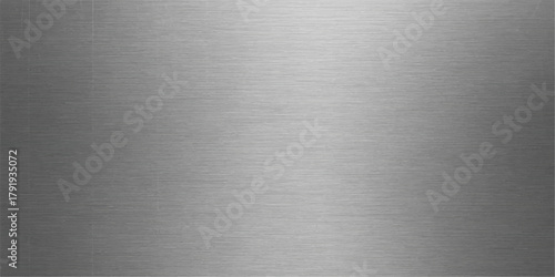 Shiny brushed silver aluminium metal texture surface pattern