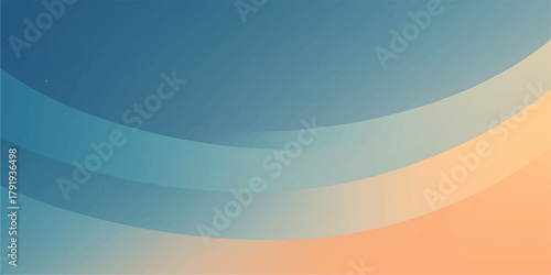 Abstract blue background with soft light, curved lines, and digital wave design pattern