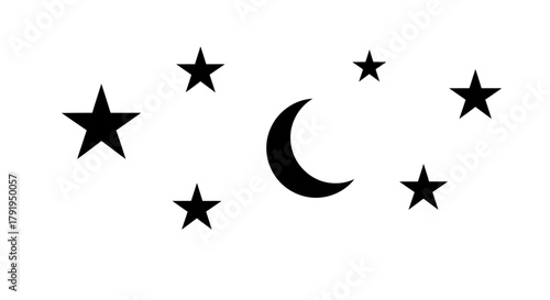 set of vector icons of mosque