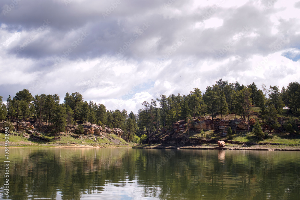 Obraz premium Rocks at Keyhole State Park