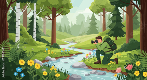 Capturing the Natural World: A Photographer's Journey Through a Tranquil Forest