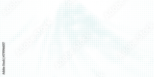 Abstract white background with a subtle light blue halftone dot pattern creating a modern texture.