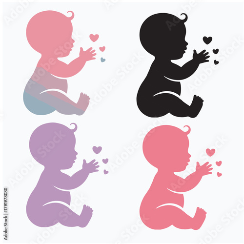 specila baby logo mom care