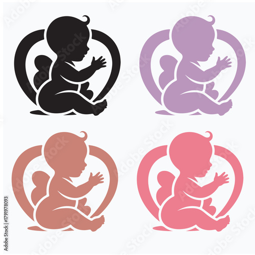 specila baby logo mom care